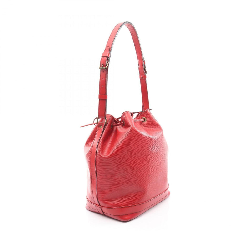 Louis Vuitton Castilian Red Red Color Leather Shoulder Bag (Pre-Owned)