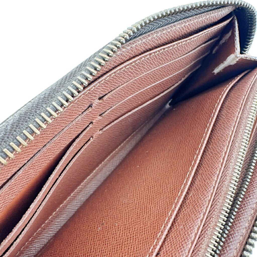 Louis Vuitton Brown Leather Coin Purse/Coin Case (Pre-Owned)