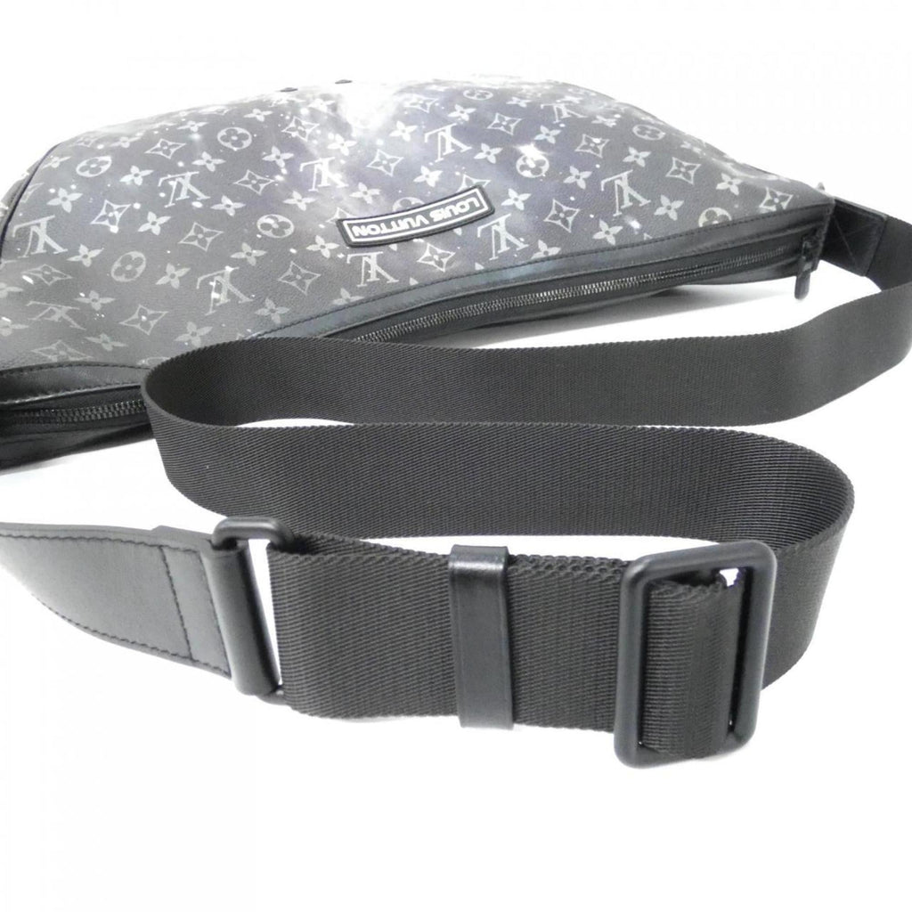 Louis Vuitton Black Silver Coated Canvas Shoulder Bag (Pre-Owned)