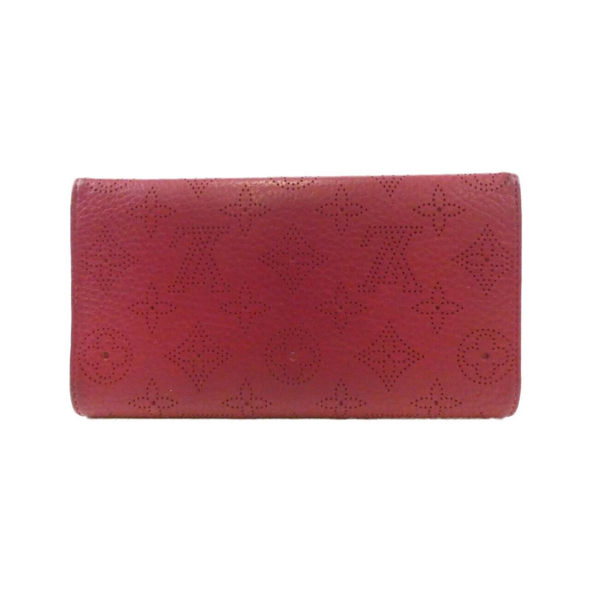 Louis Vuitton Leather Long Wallet (Bi-Fold) (Pre-Owned)