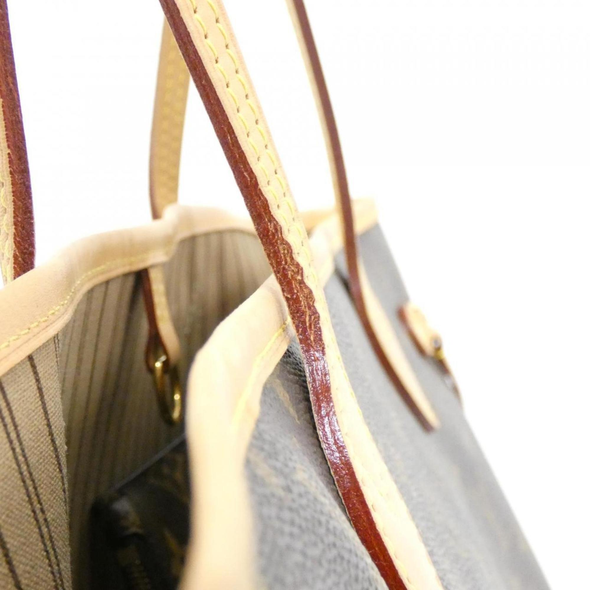 Louis Vuitton Marron Coated Canvas Handbag (Pre-Owned)
