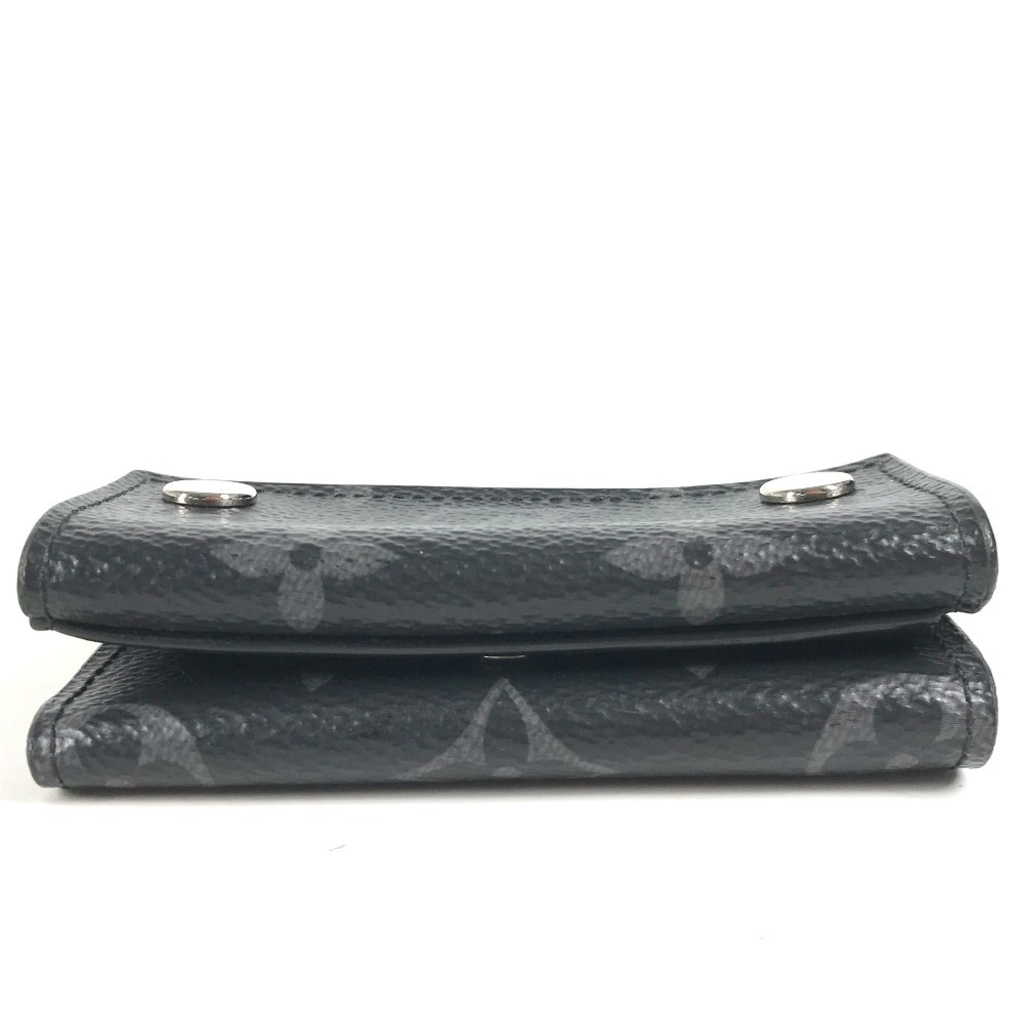 Louis Vuitton Monogram Eclipse Black Monogram Eclipse Wallet (Tri-Fold) (Pre-Owned)