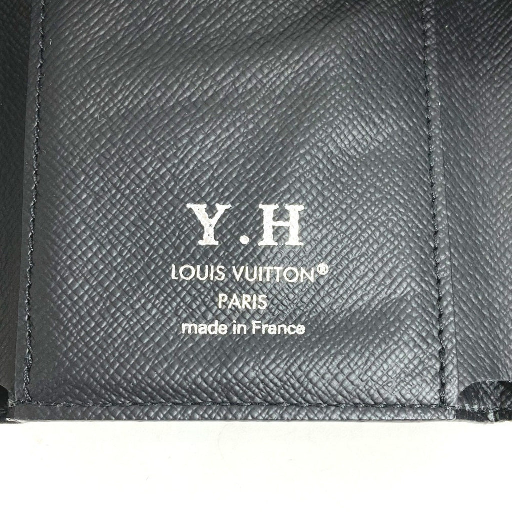 Louis Vuitton Black Monogram Eclipse Monogram Eclipse Wallet (Tri-Fold) (Pre-Owned)