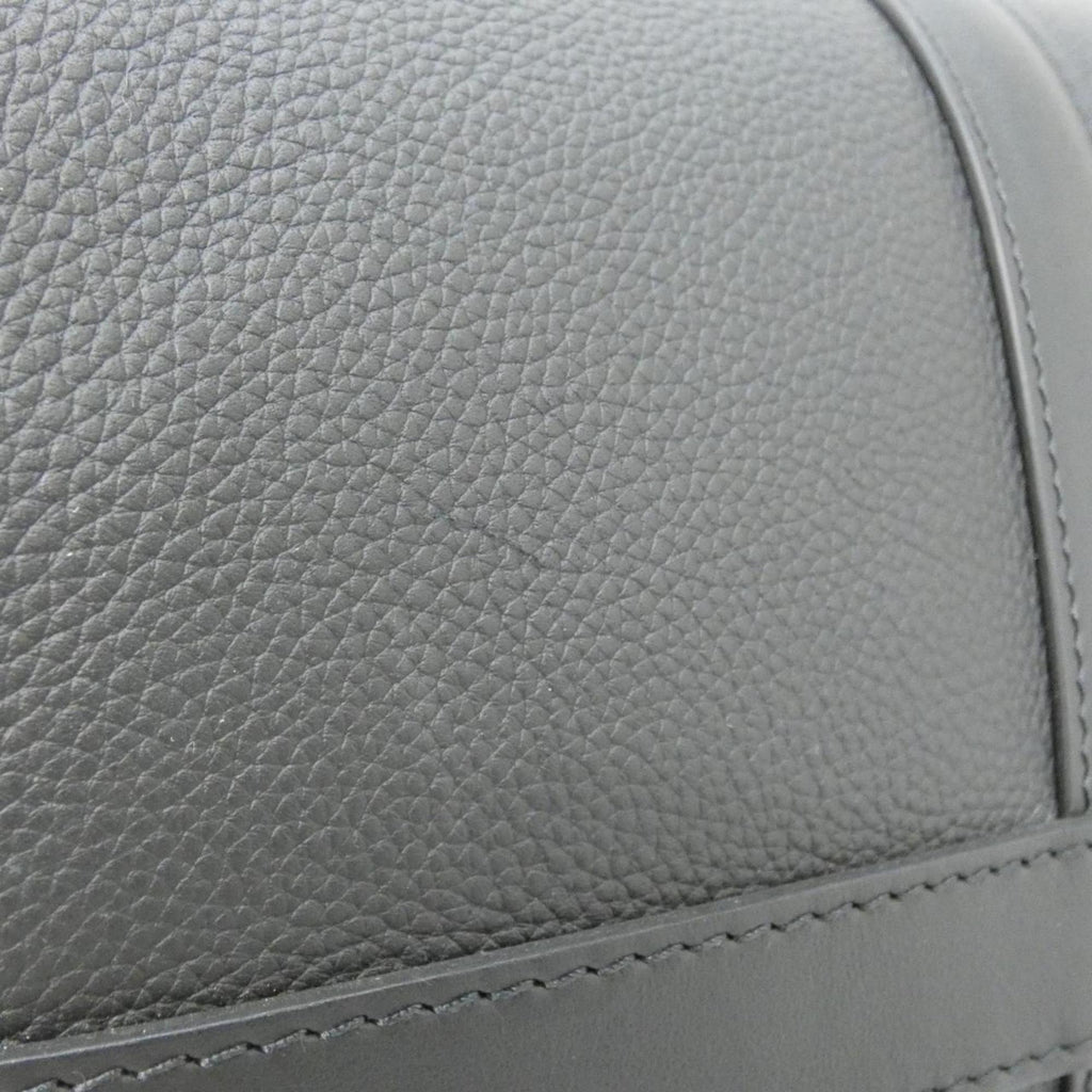 Louis Vuitton Black Leather Boston Bag (Pre-Owned)