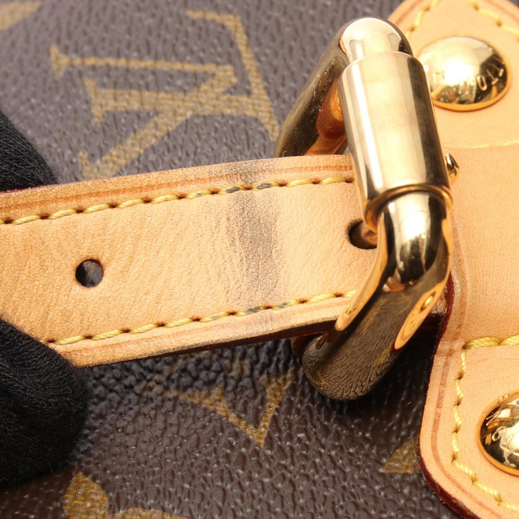 Louis Vuitton Brown Coated Canvas Shoulder Bag (Pre-Owned)
