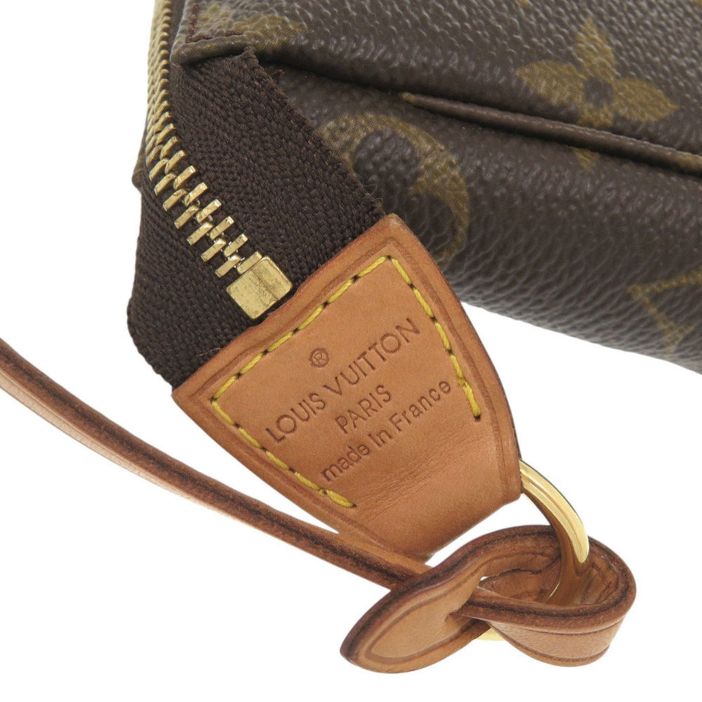 Louis Vuitton Brown Monogram Canvas Pochette Pouch (Pre-Owned)