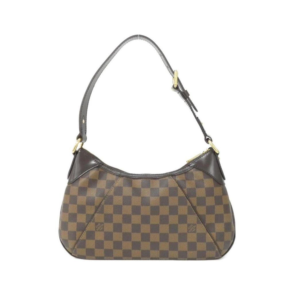 Louis Vuitton Ebene Coated Canvas Shoulder Bag (Pre-Owned)