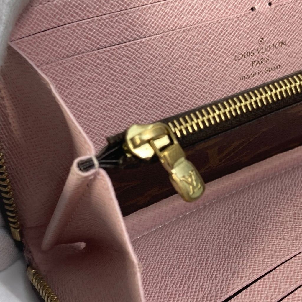 Louis Vuitton Monogram Monogram Rose Ballerine Monogram Long Wallet (Bi-Fold) (Pre-Owned)