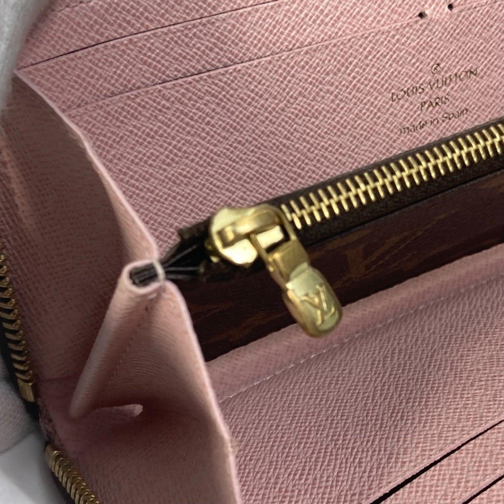 Louis Vuitton Monogram Monogram Rose Ballerine Monogram Long Wallet (Bi-Fold) (Pre-Owned)