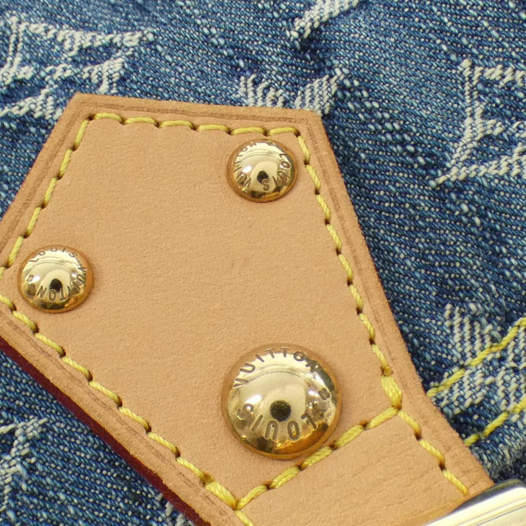 Louis Vuitton Blue Denim Backpack (Pre-Owned)