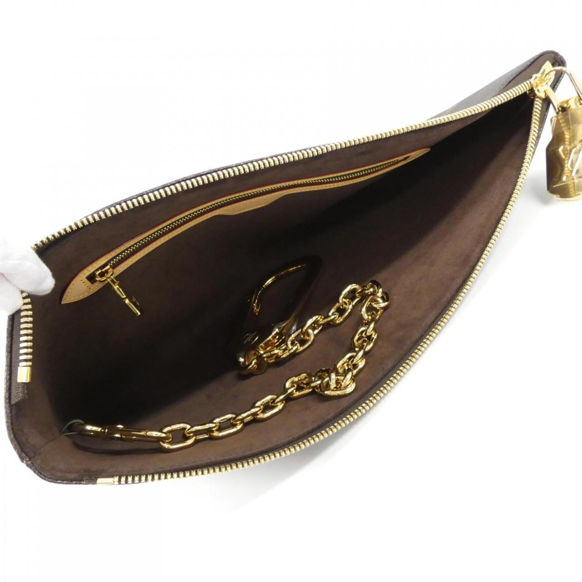 Louis Vuitton Marron Monogram Monogram Handbag Pochette (Pre-Owned)