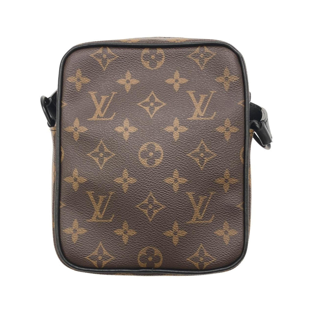 Louis Vuitton Marron Coated Canvas Shoulder Bag (Pre-Owned)