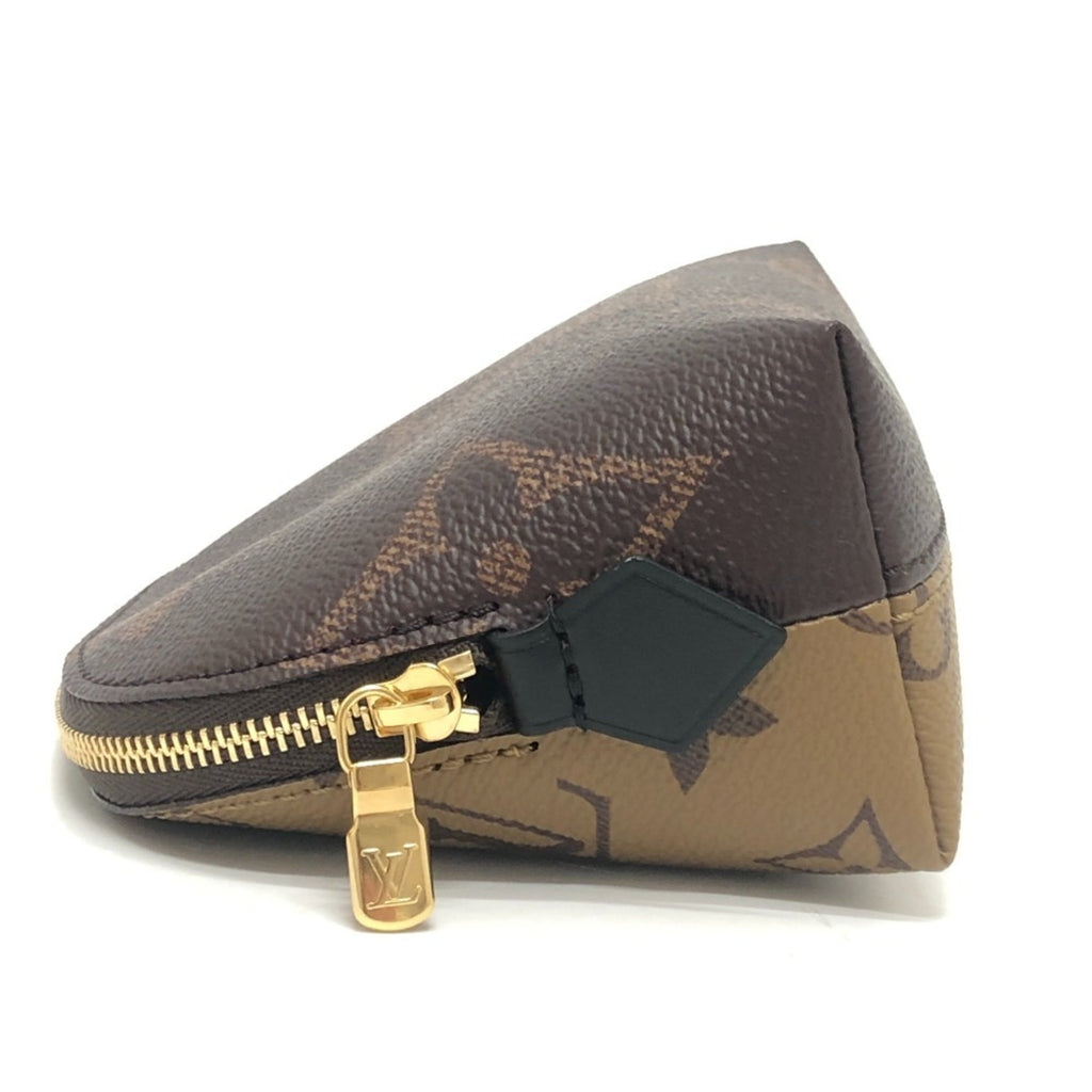 Louis Vuitton Brown Monogram Reverse Pouch (Pre-Owned)