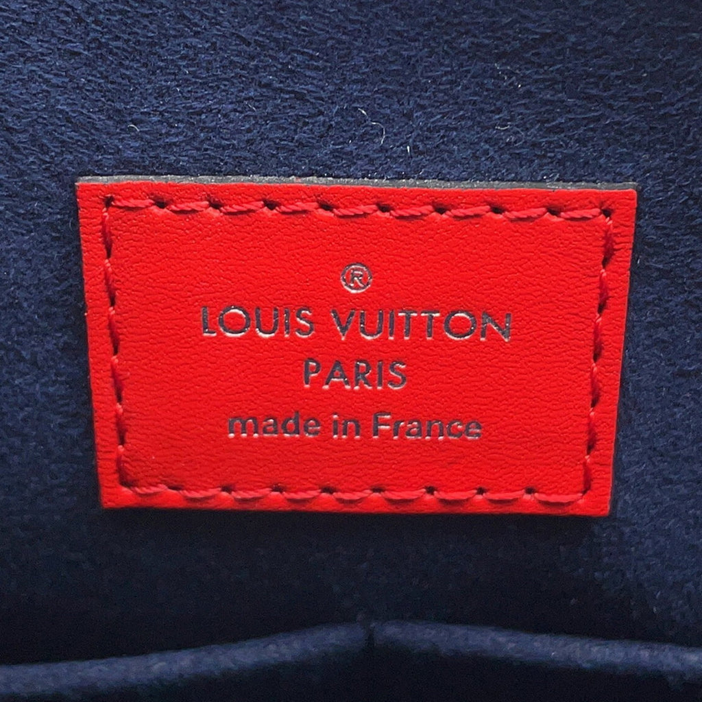 Louis Vuitton Red Color Epi Leather Handbag (Pre-Owned)