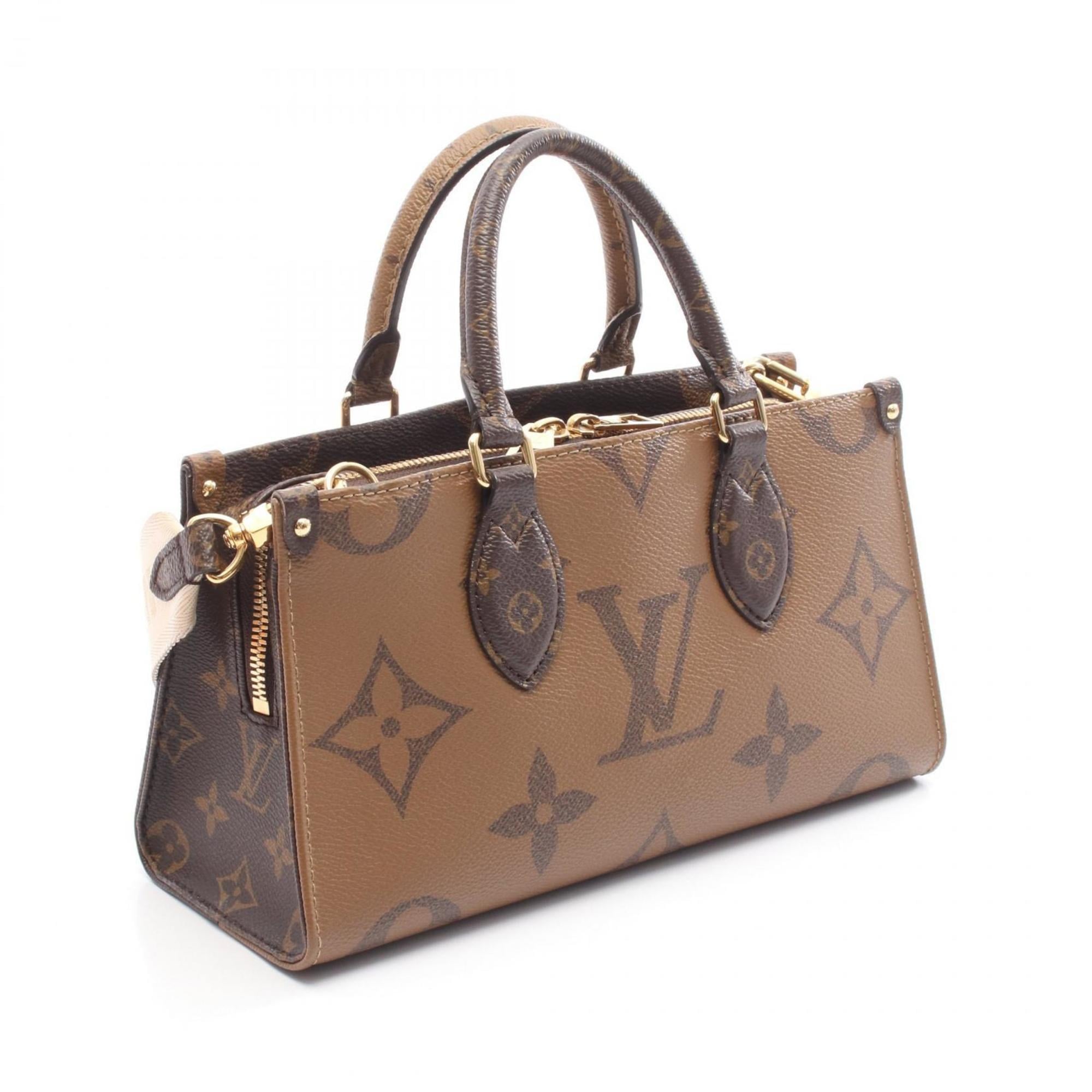 Louis Vuitton Brown Coated Canvas Handbag (Pre-Owned)
