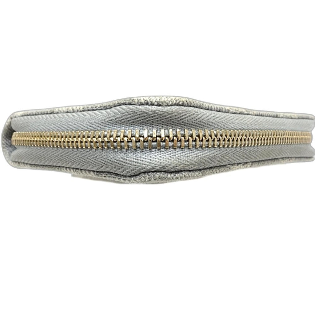 Louis Vuitton Gray Denim Coin Purse/Coin Case (Pre-Owned)