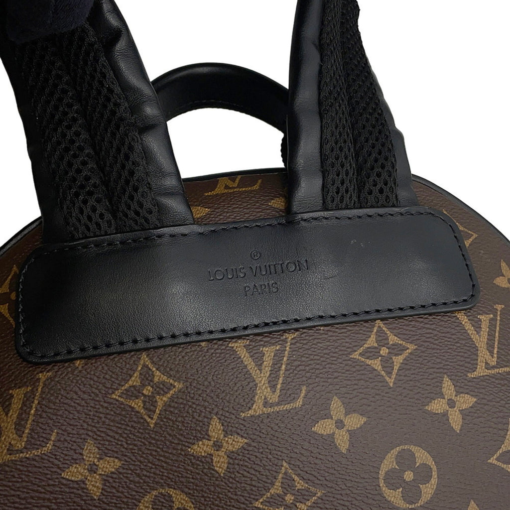 Louis Vuitton Black Brown Monogram Macassar Noir Monogram Backpack (Pre-Owned)