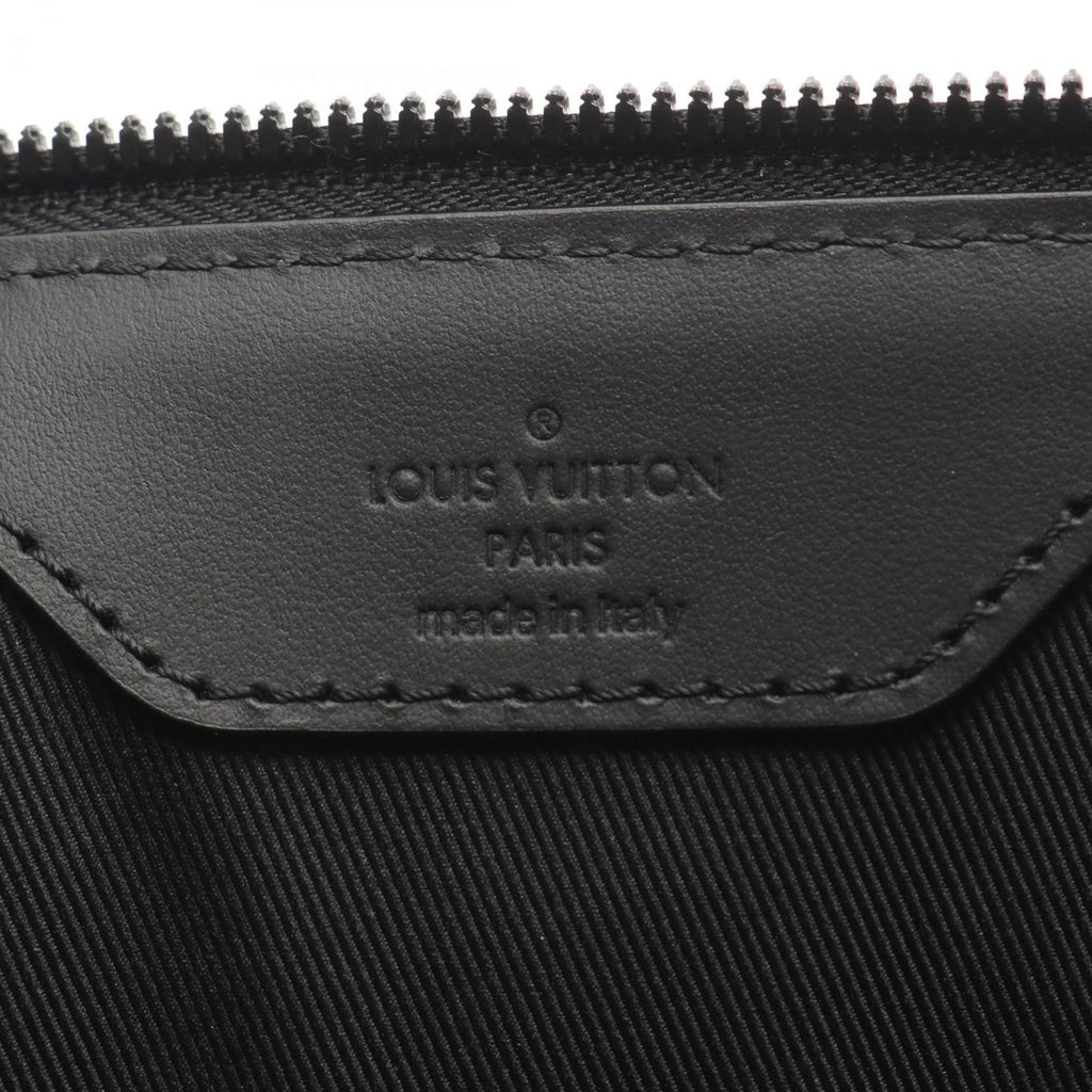 Louis Vuitton Black Noir Leather Handbag Tote Bag (Pre-Owned)
