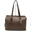 Louis Vuitton Brown Damier Canvas Shoulder Bag Tote Bag (Pre-Owned)