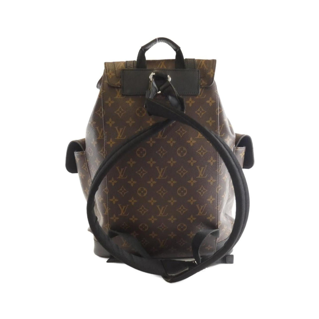 Louis Vuitton Brown Coated Canvas Backpack (Pre-Owned)