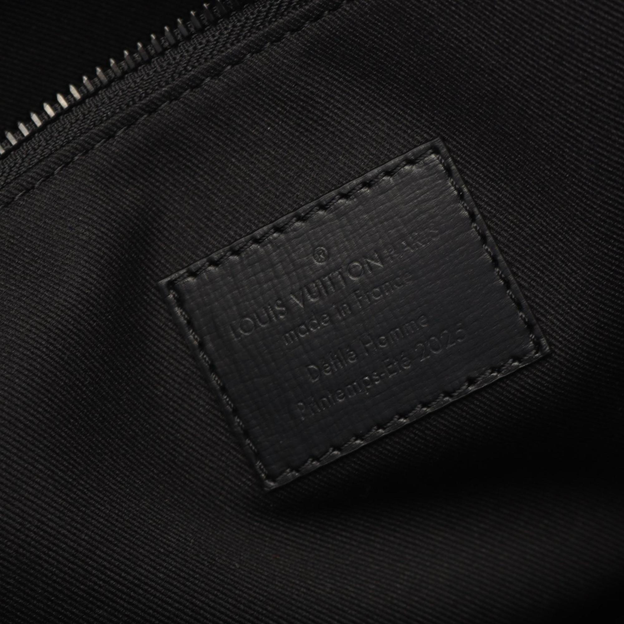 Louis Vuitton Black Leather Tote Bag (Pre-Owned)