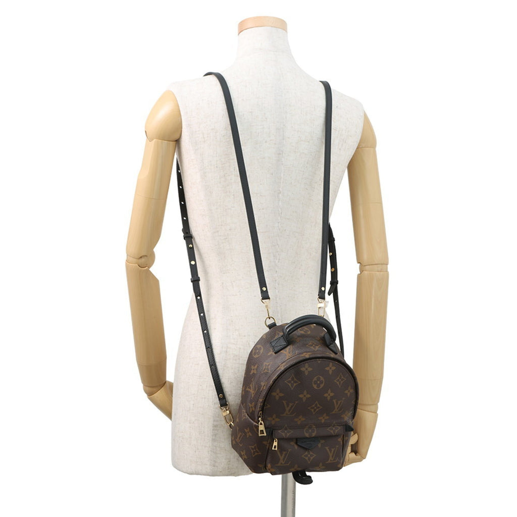 Louis Vuitton Noir Monogram Backpack (Pre-Owned)