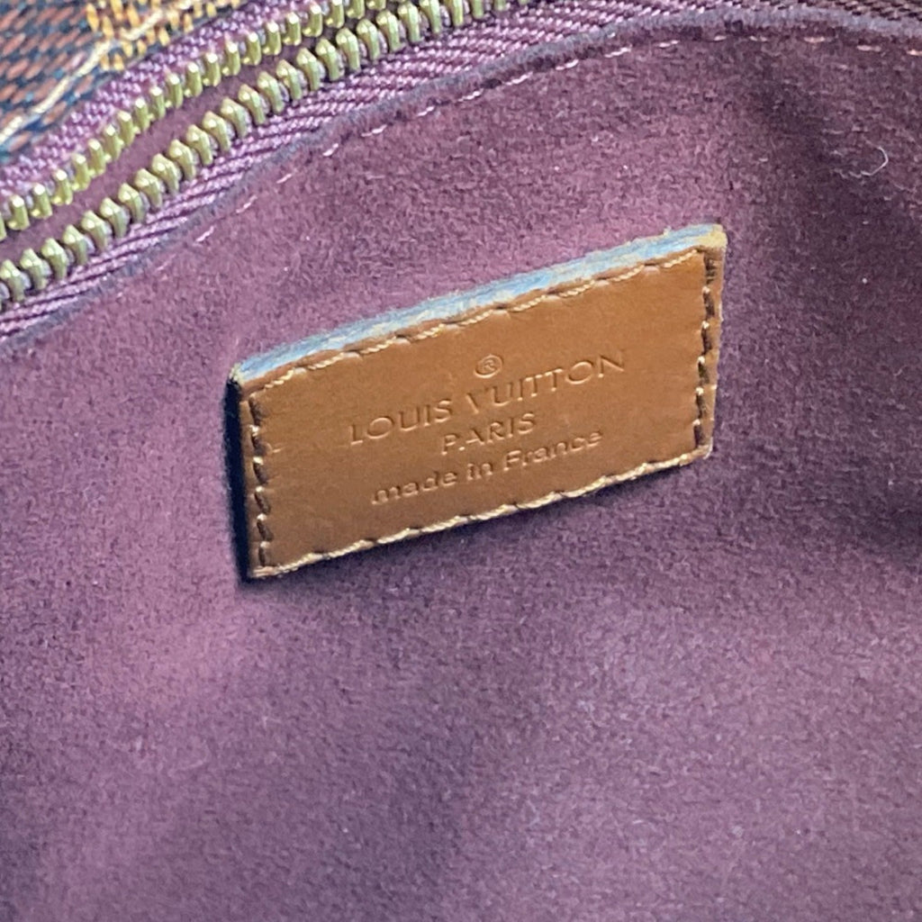 Louis Vuitton Brown Damier Canvas Handbag Tote Bag (Pre-Owned)