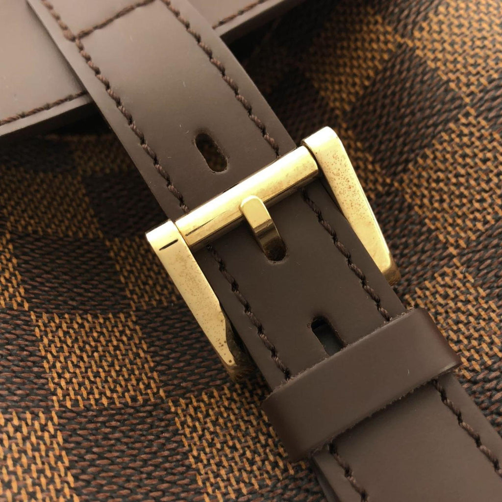 Louis Vuitton Brown Coated Canvas Handbag (Pre-Owned)