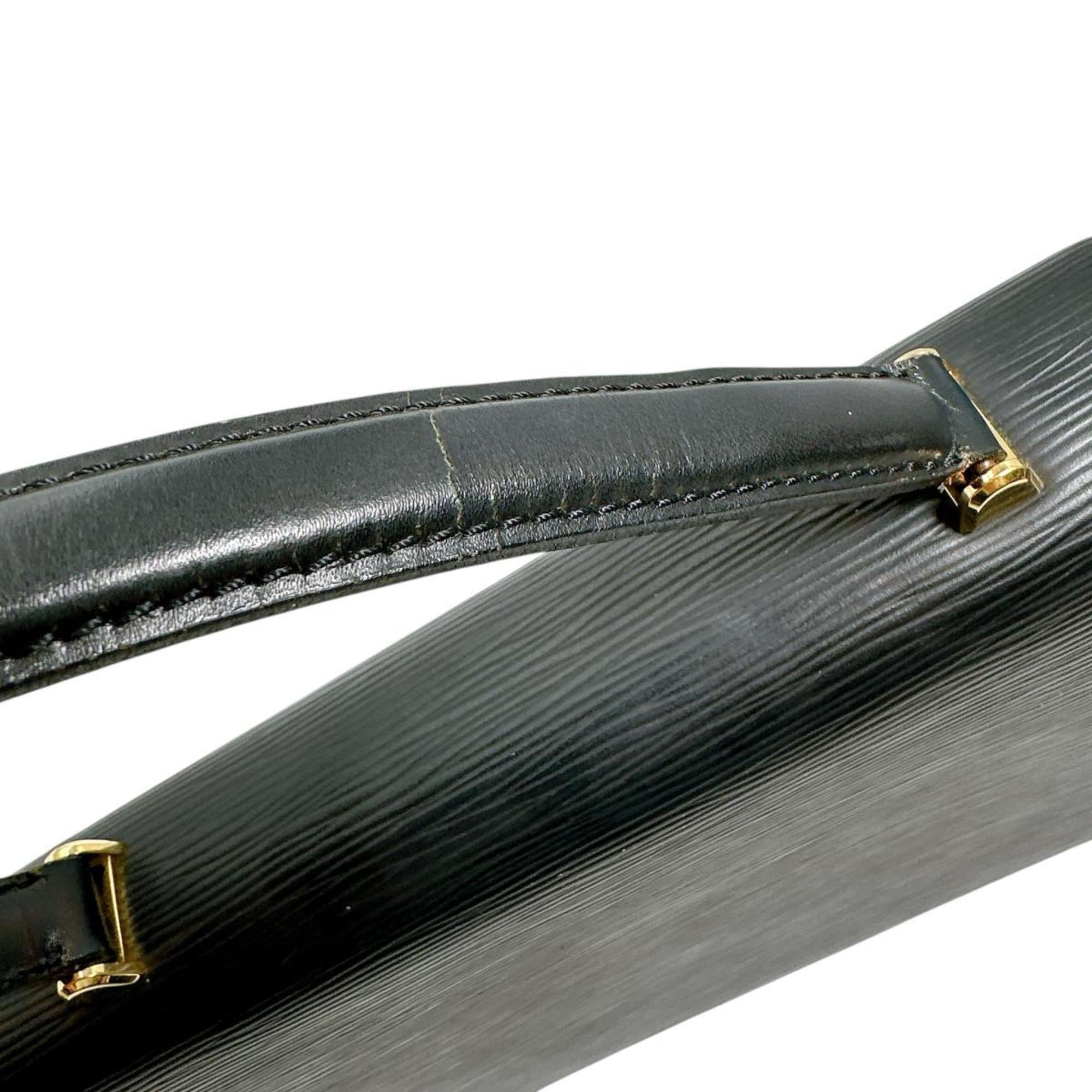 Louis Vuitton Black Epi Leather Handbag (Pre-Owned)