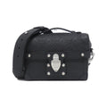 Louis Vuitton Black Leather Handbag (Pre-Owned)