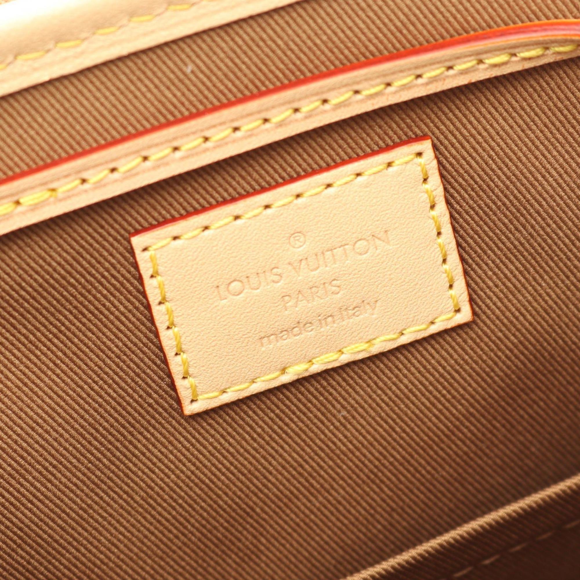 Louis Vuitton Brown Monogram Coated Canvas Backpack (Pre-Owned)