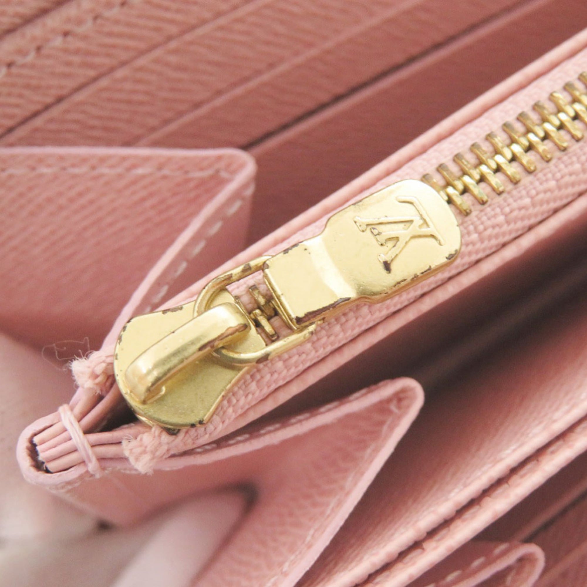 Louis Vuitton Monogram Rose Ballerine Monogram Long Wallet (Bi-Fold) (Pre-Owned)