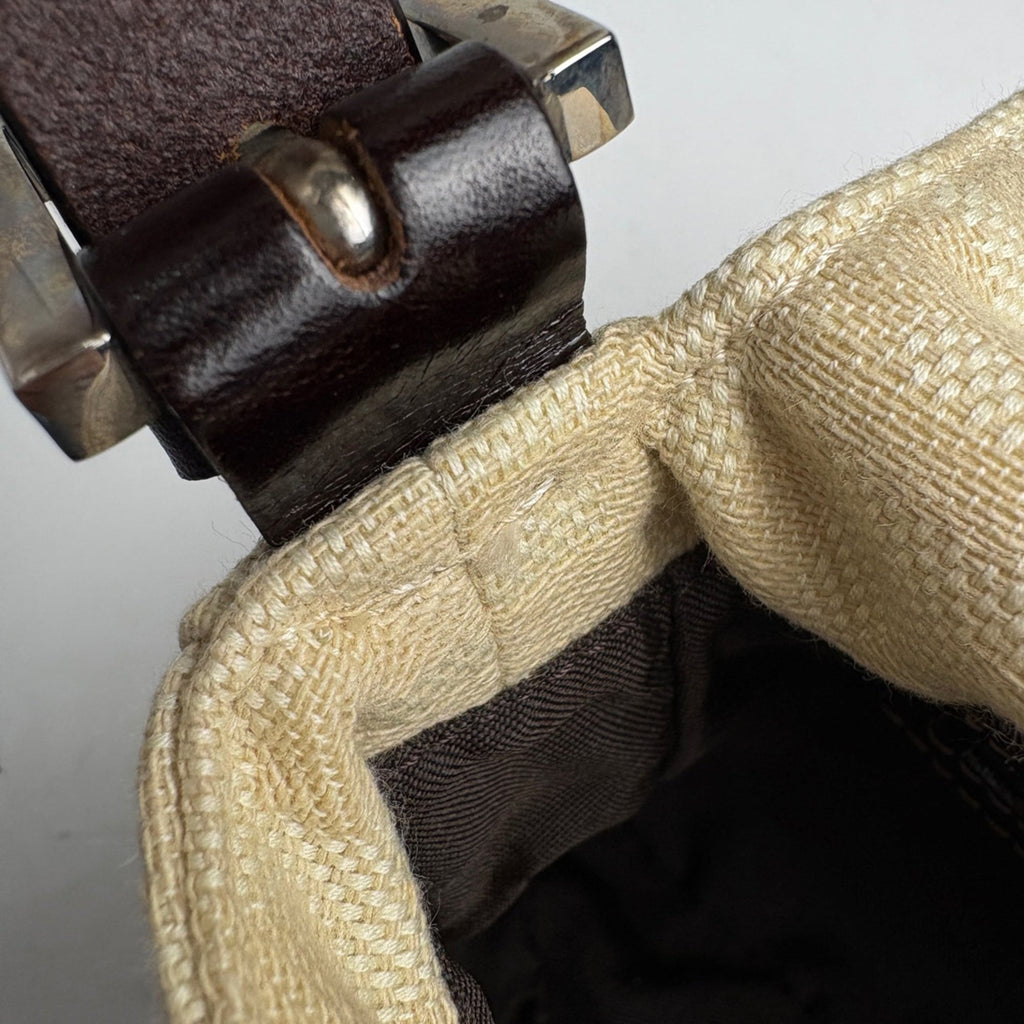 Baguette Bag Zucca Canvas