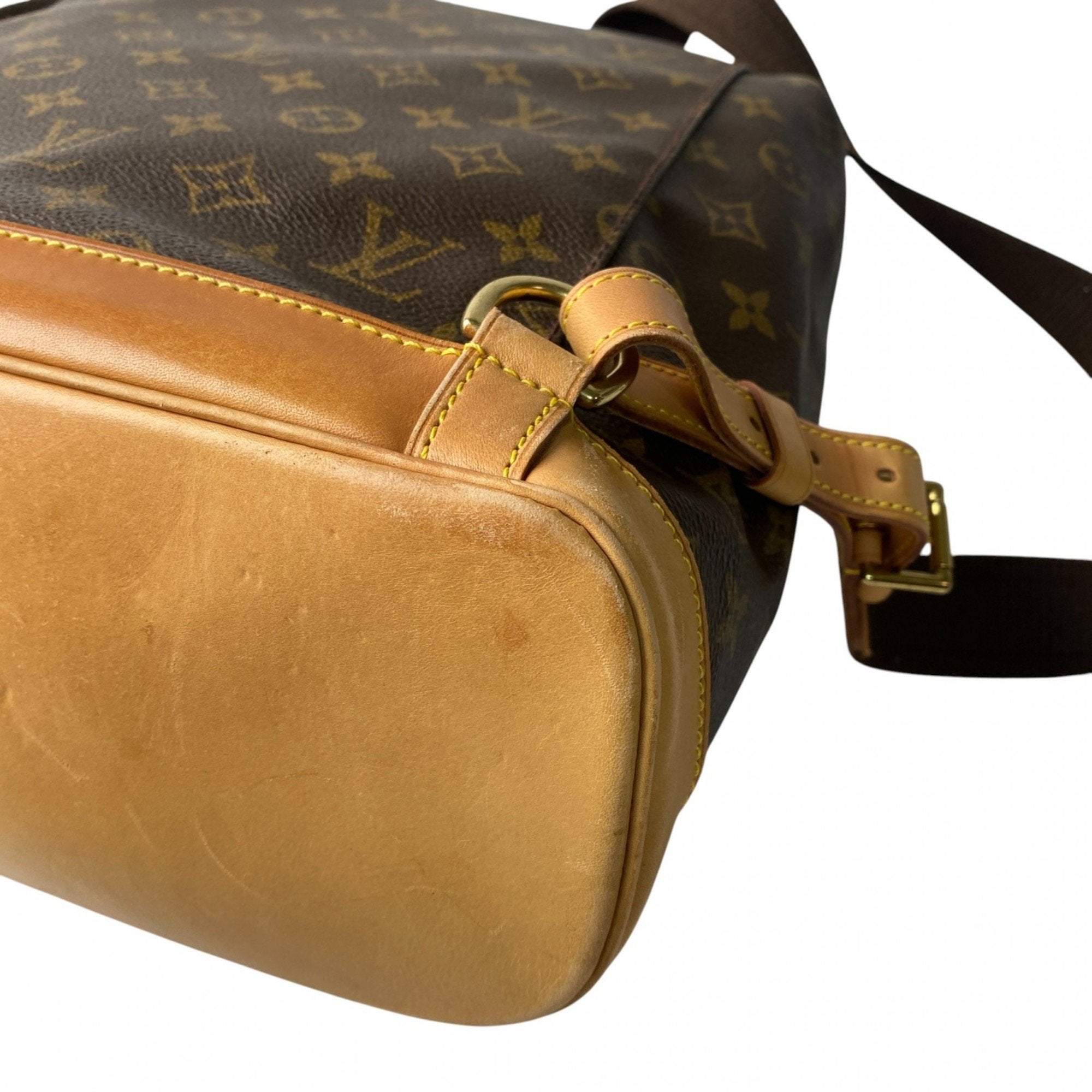 Louis Vuitton Brown Pvc Leather Backpack (Pre-Owned)