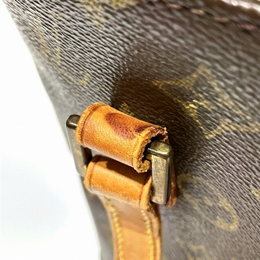 Louis Vuitton Brown Pvc Handbag Shoulder Bag (Pre-Owned)