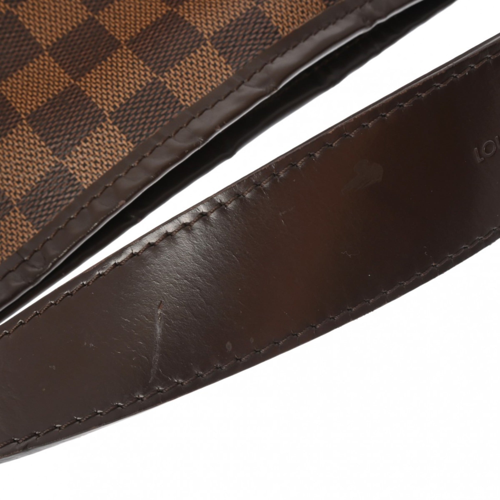 Louis Vuitton Brown Damier Canvas Shoulder Bag (Pre-Owned)