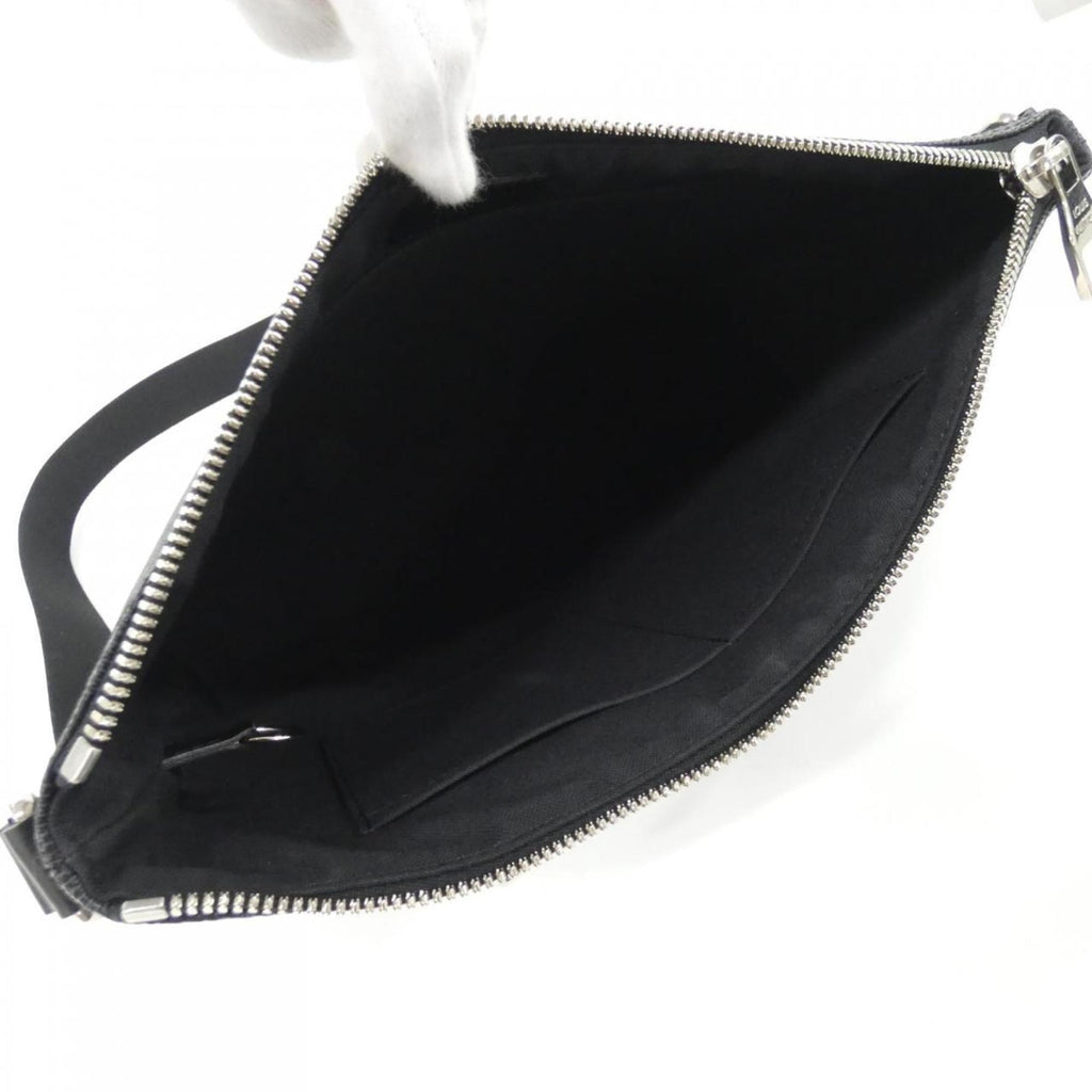 Louis Vuitton Gray Coated Canvas Shoulder Bag (Pre-Owned)