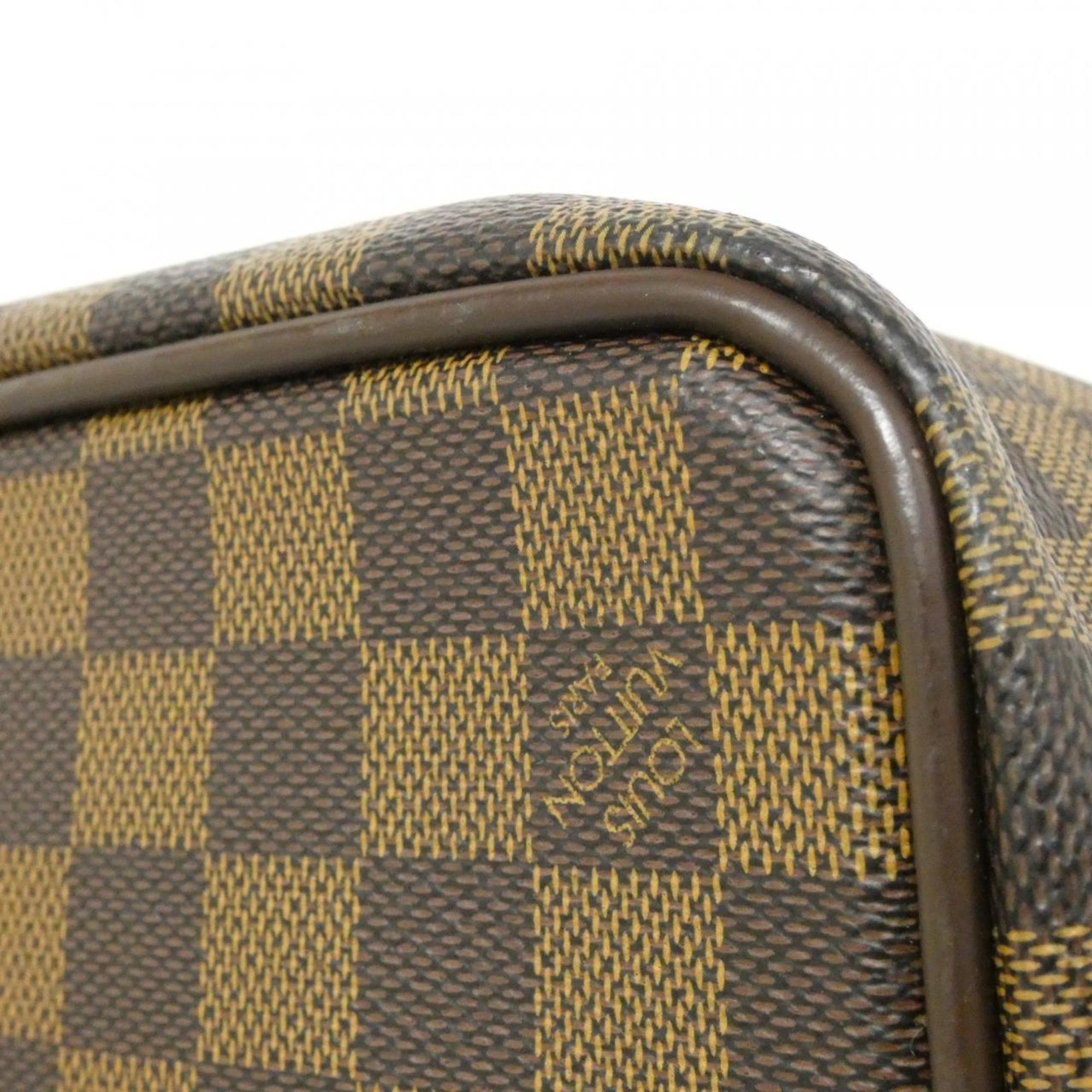 Louis Vuitton Damier Ebene Coated Canvas Boston Bag (Pre-Owned)