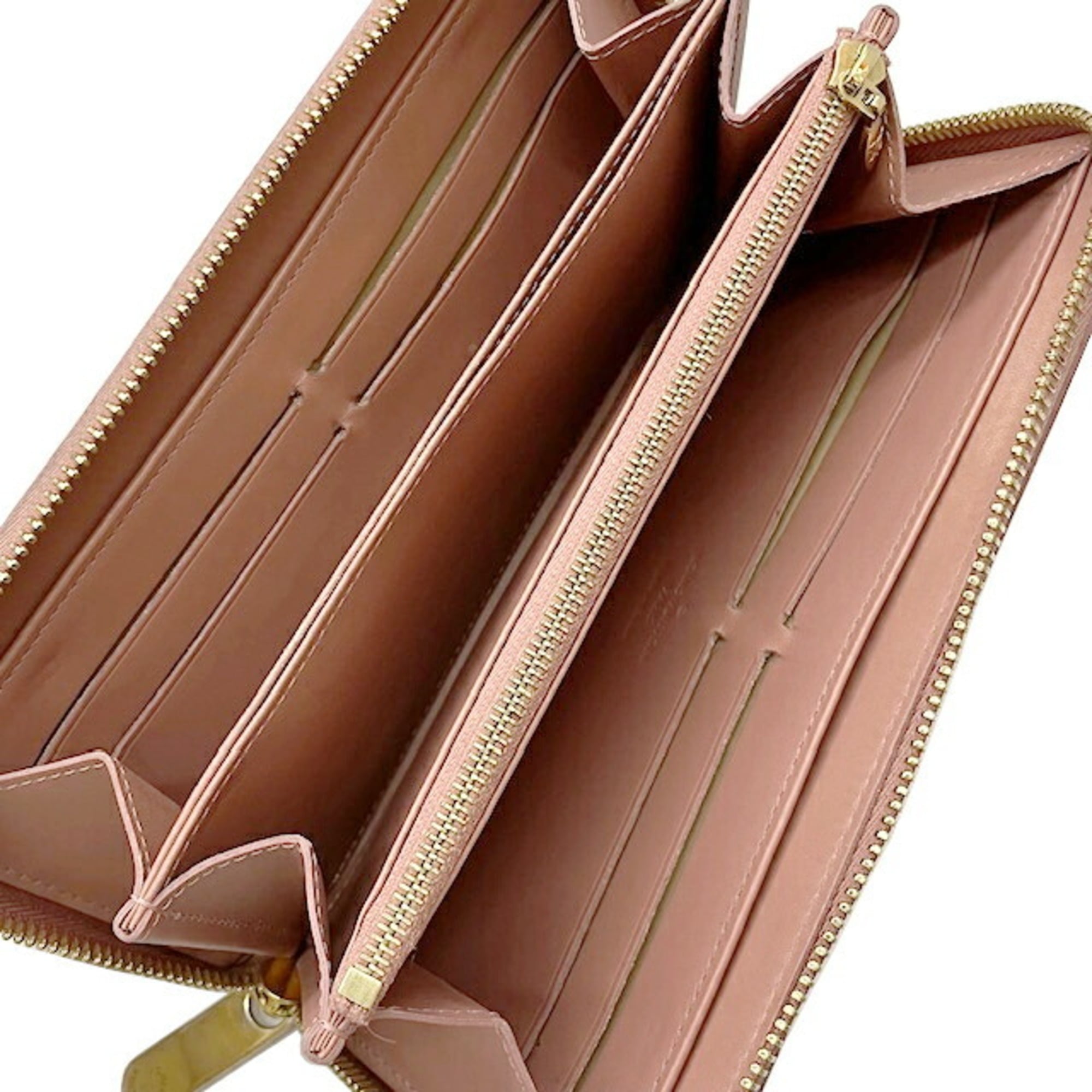 Louis Vuitton Pink Vernis Long Wallet (Bi-Fold) (Pre-Owned)