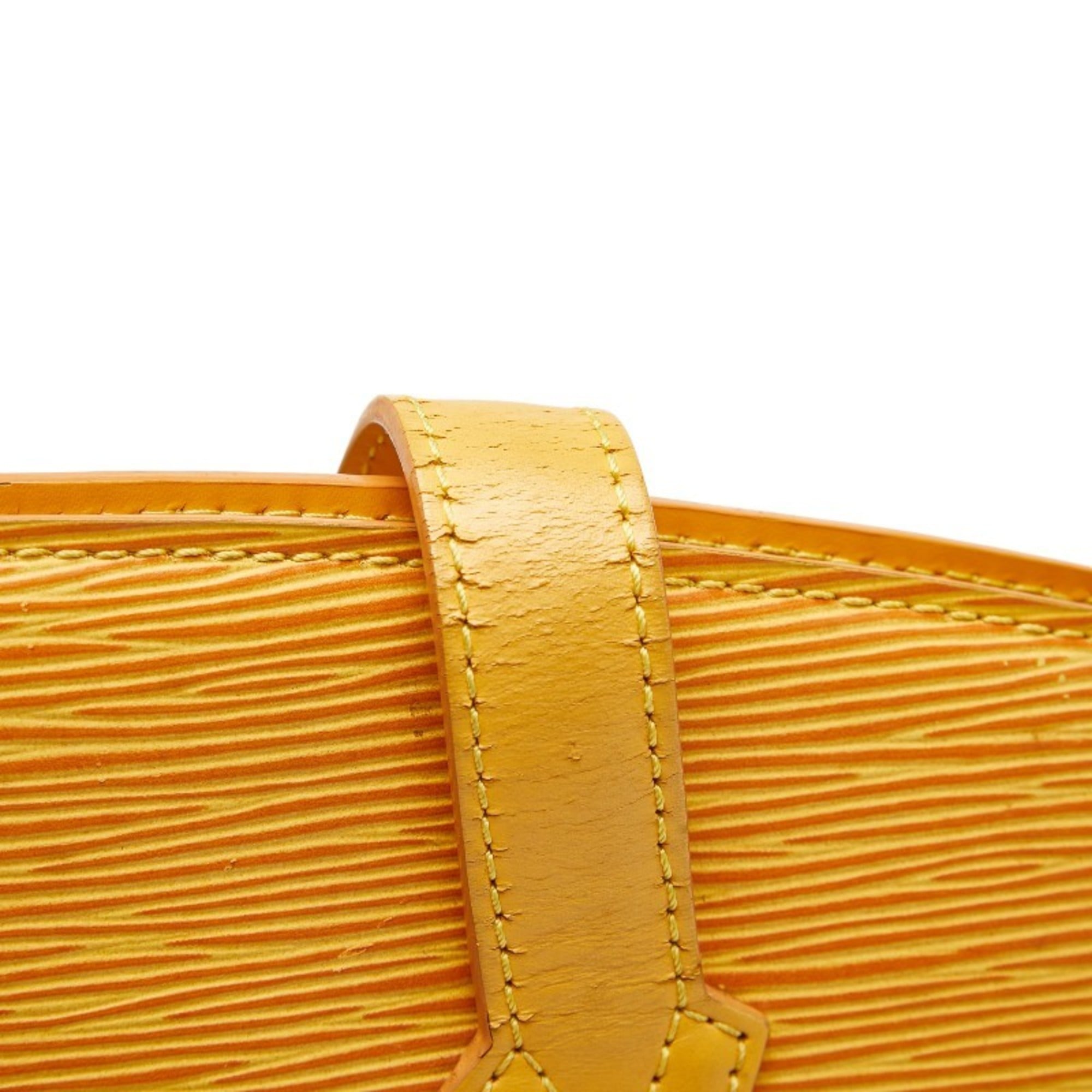 Louis Vuitton Yellow Leather Shoulder Bag (Pre-Owned)