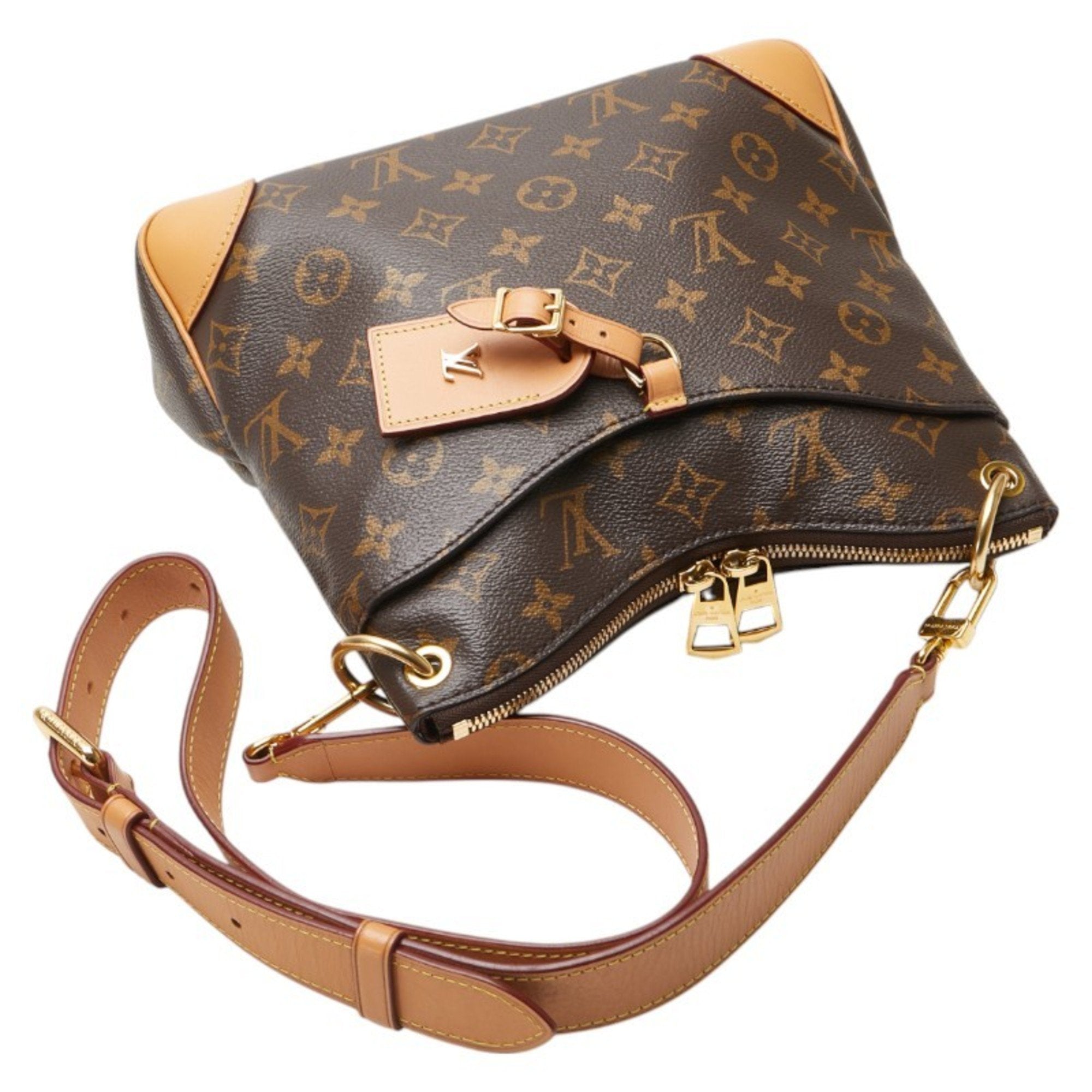 Louis Vuitton Monogram Brown Pvc Leather Shoulder Bag (Pre-Owned)