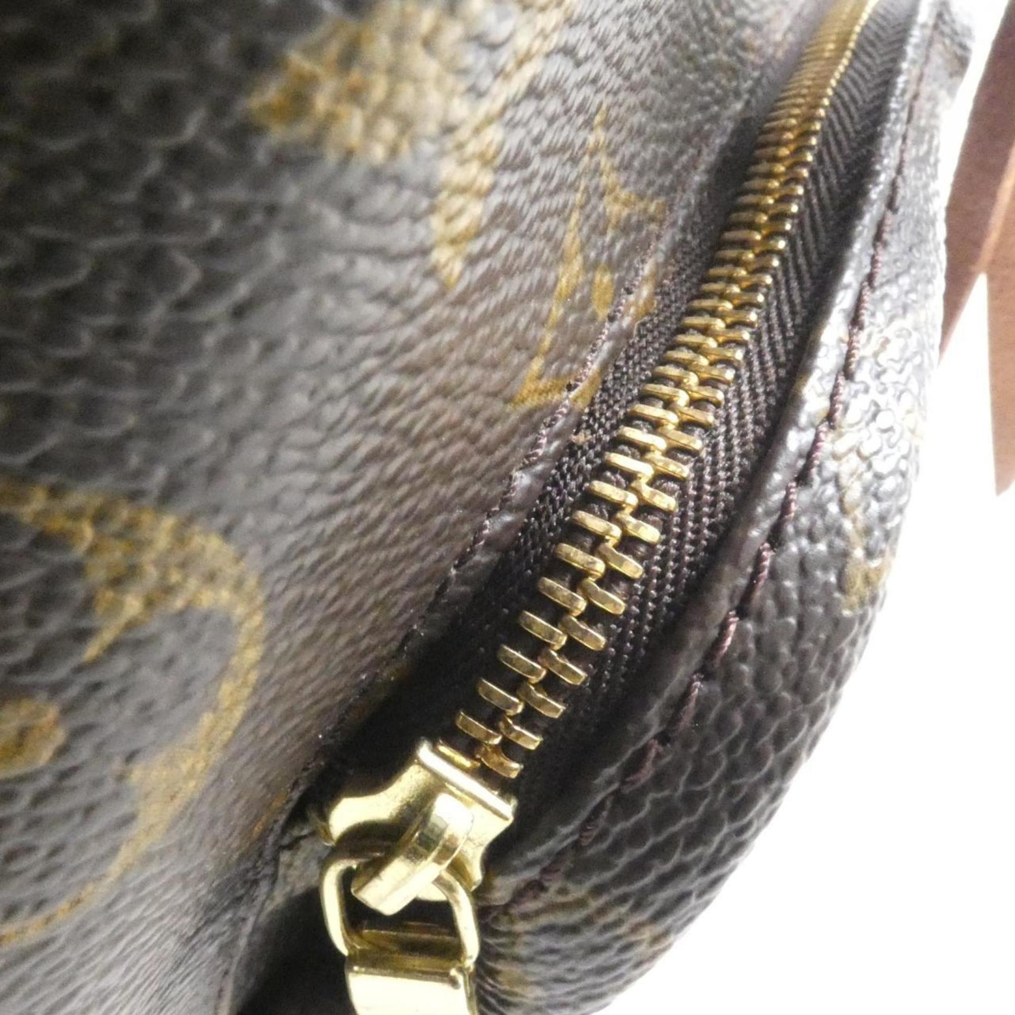 Louis Vuitton Monogram Mini Marron Coated Canvas Backpack (Pre-Owned)