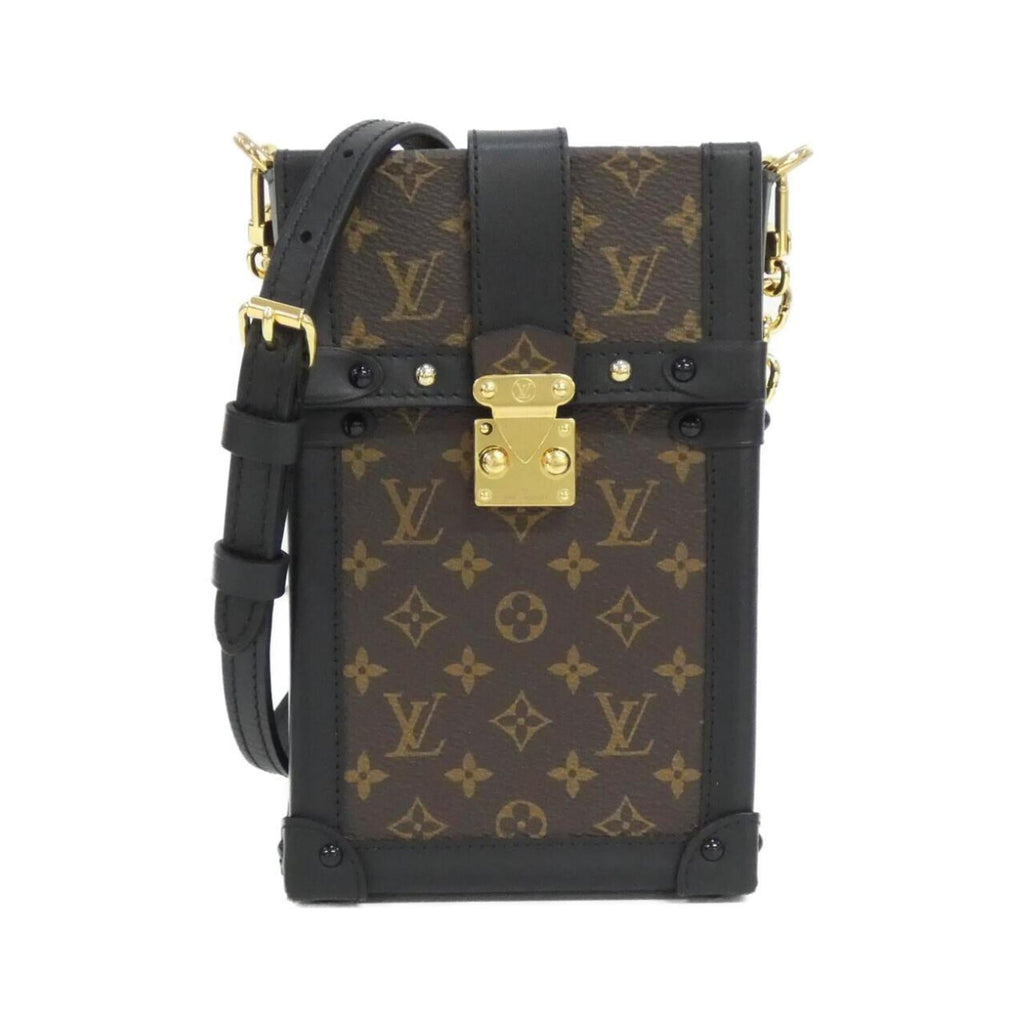 Louis Vuitton Monogram Marron Coated Canvas Pochette Shoulder Bag (Pre-Owned)