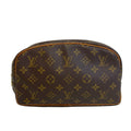 Louis Vuitton Brown Leather Clutch Bag Pouch (Pre-Owned)
