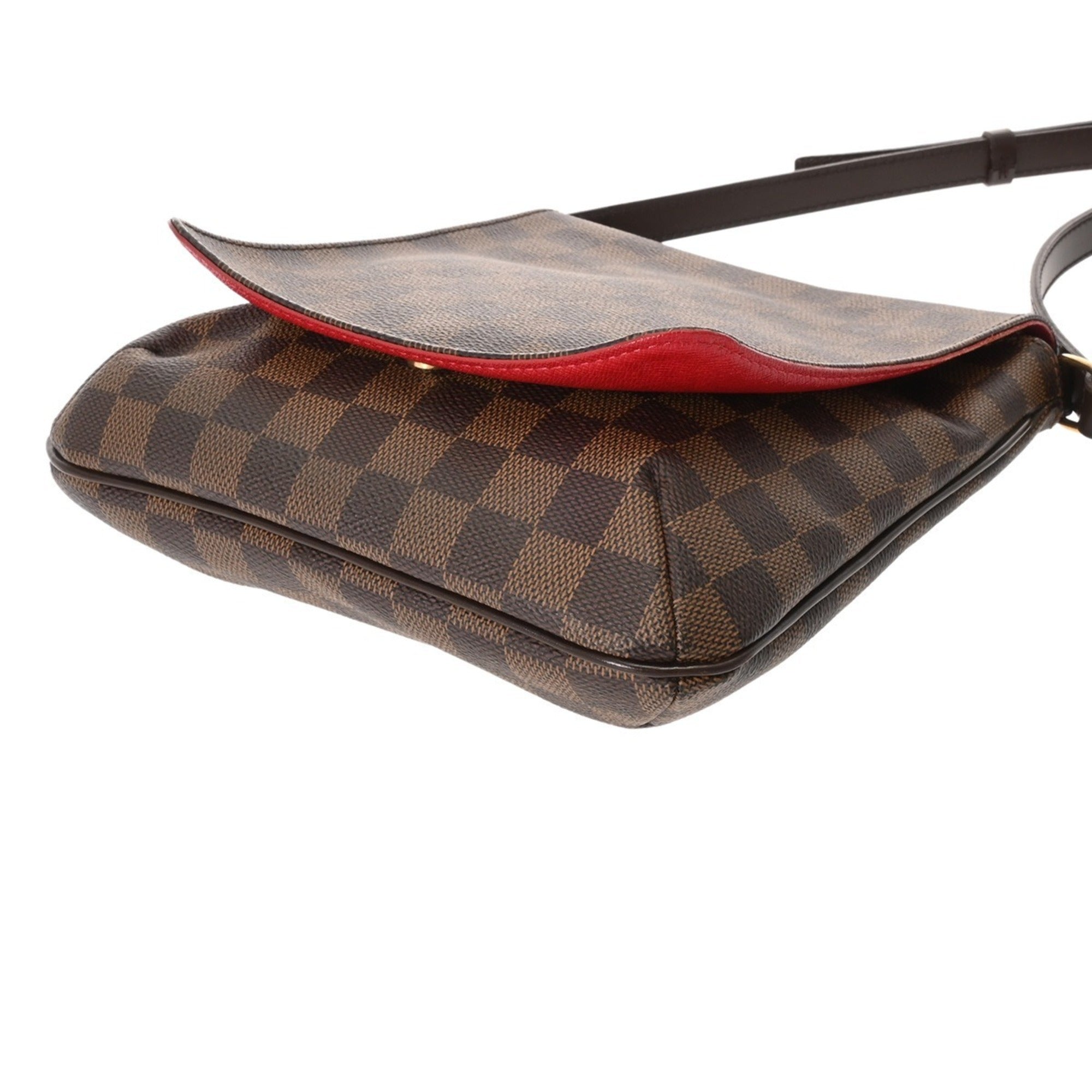 Louis Vuitton Damier Brown Damier Canvas Damier Canvas Shoulder Bag (Pre-Owned)