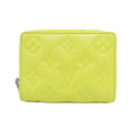 Louis Vuitton Yellow Leather Long Wallet (Bi-Fold) (Pre-Owned)