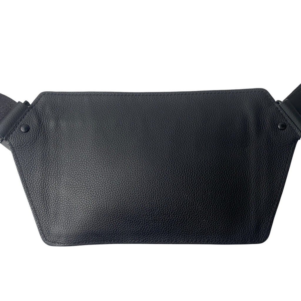 Louis Vuitton Black Leather Sling Bag (Pre-Owned)