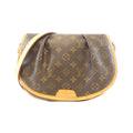Louis Vuitton Marron Coated Canvas Shoulder Bag (Pre-Owned)