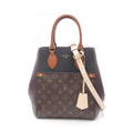 Louis Vuitton Black Bordeaux Multi-Color Noir Pvc Leather Handbag (Pre-Owned)