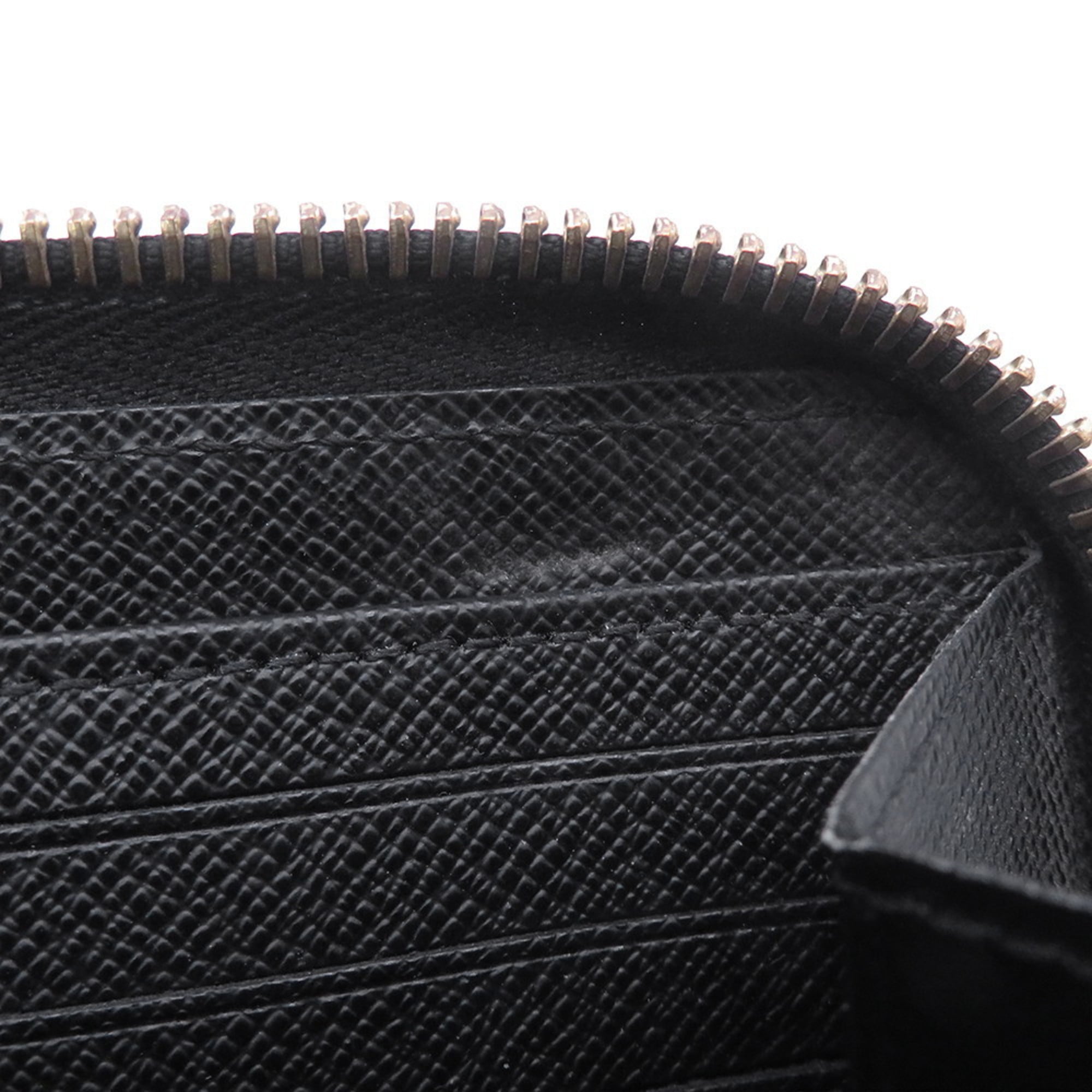 Louis Vuitton Black Noir Epi Leather Long Wallet (Bi-Fold) (Pre-Owned)